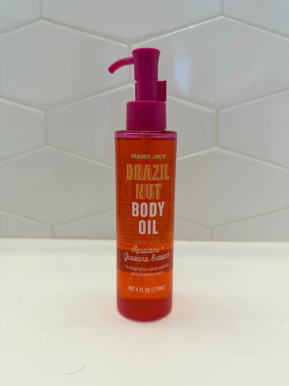 Trader Joe's Brazil Nut Body Oil 4oz NEW Sealed Sold Out Rare Find